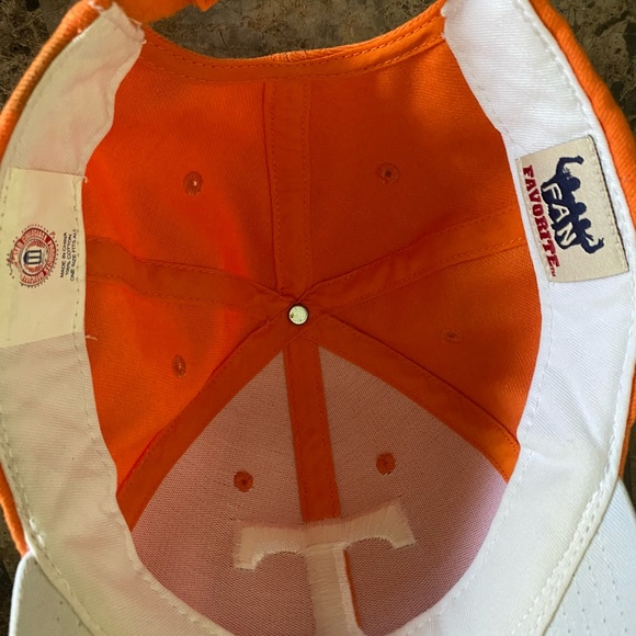 Tennesse Volunteers Strapback Hat Adult One Size Orange Cap Flaw on Back - Picture 8 of 9